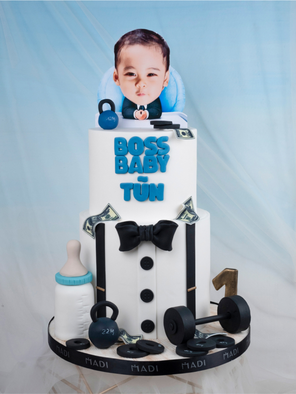 BOSS BABY Printed Cake 3.3lb (1.5Kg)