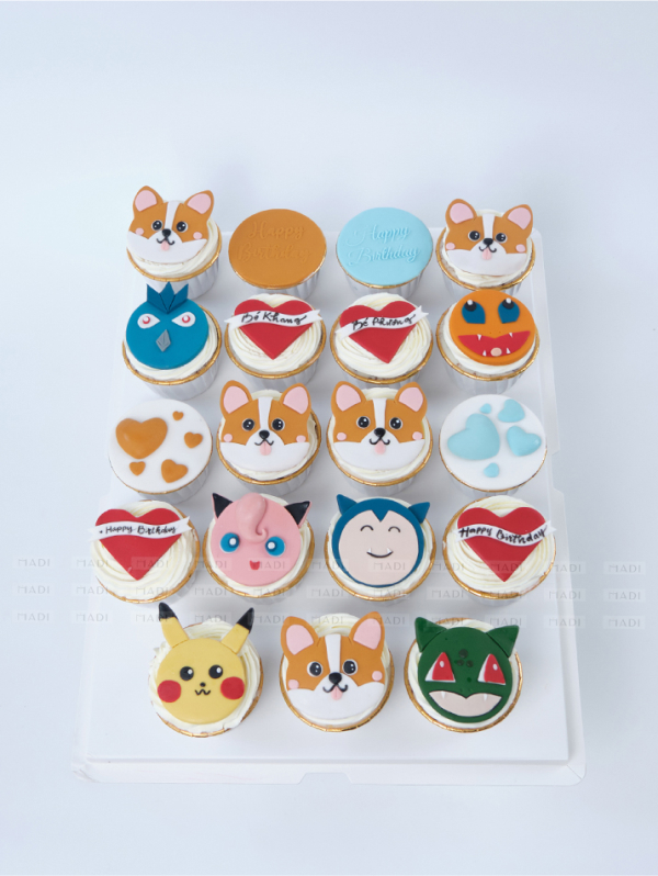 Cupcakes Cún yêu