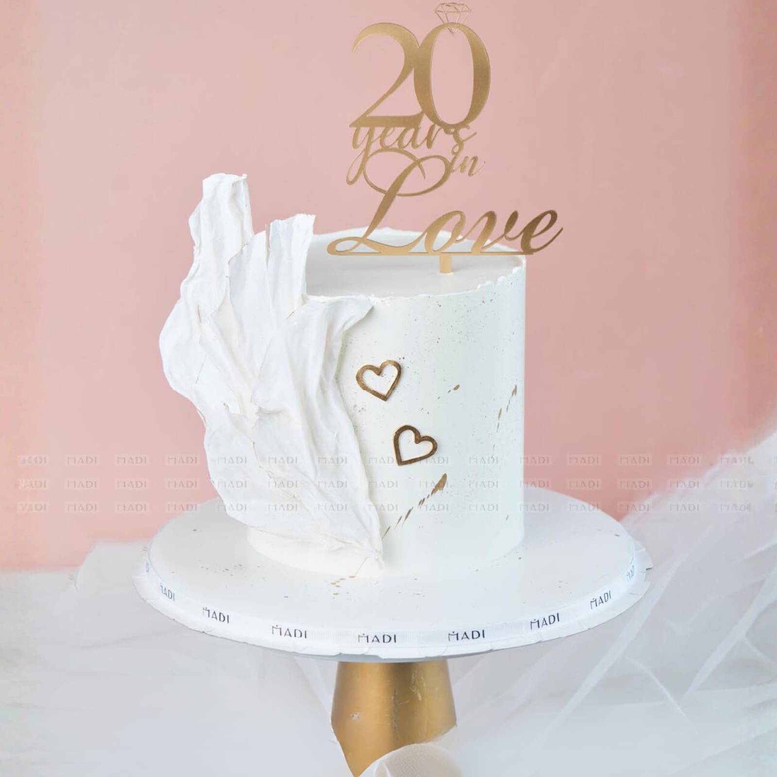 Bánh kỷ niệm ngày cưới đẹp cho một tình yêu bền bỉ theo năm tháng