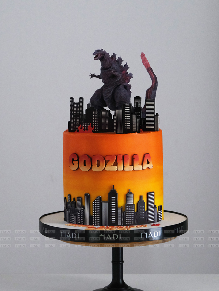 Cartoon – Godzilla