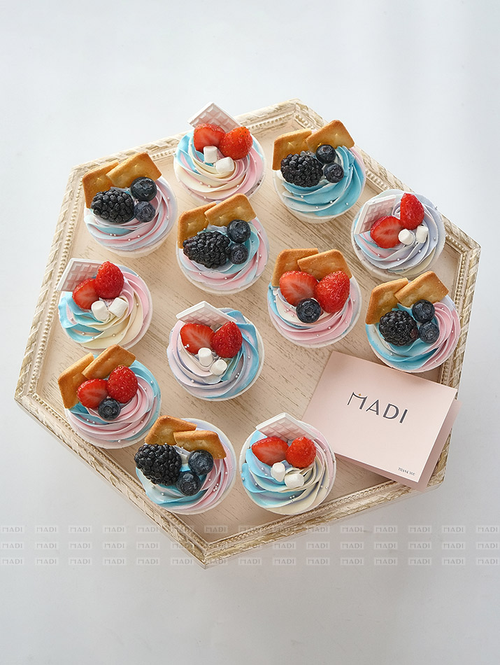 Cupcakes trái cây 03