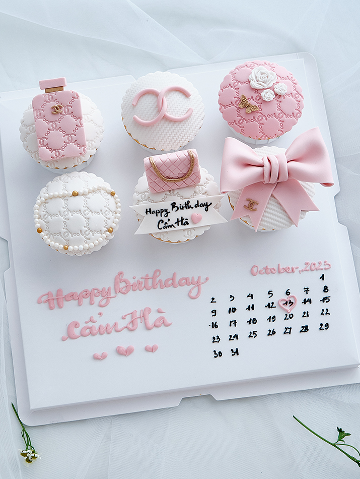 Cupcakes Thời trang Chanel 01