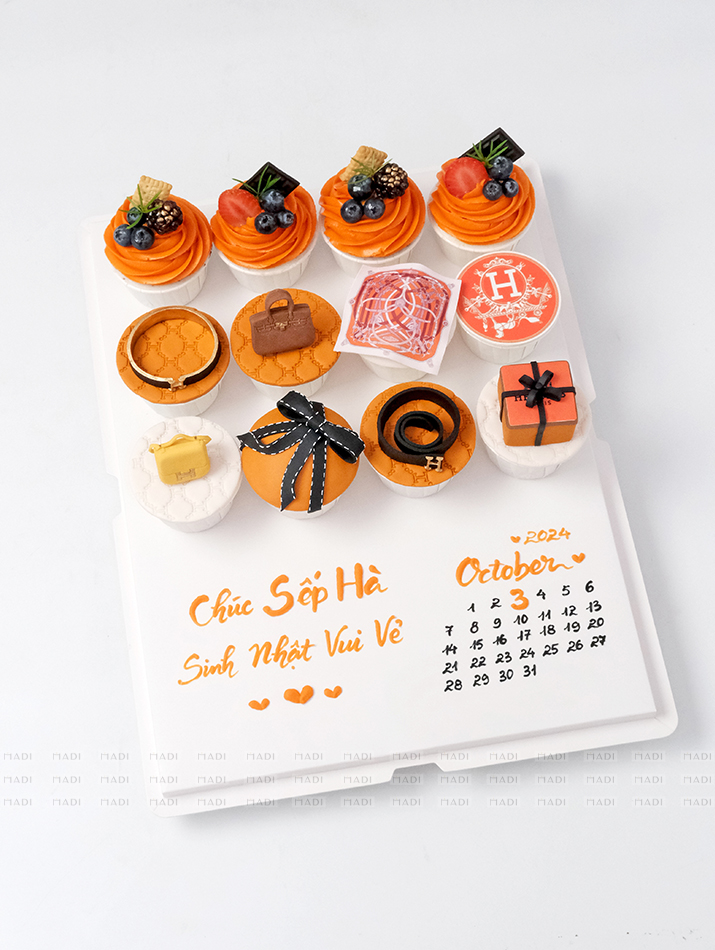 Cupcakes Thời trang Hermes