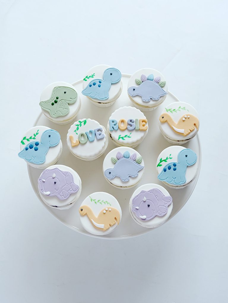 Cupcakes 2D Dinosaurs