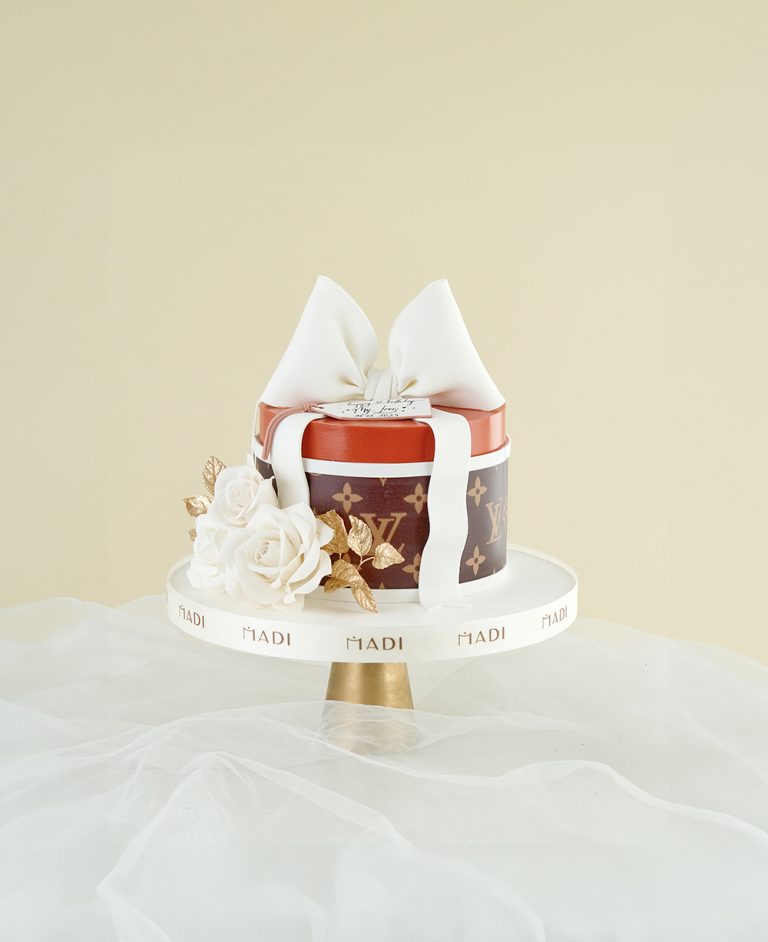 Gift flowers box