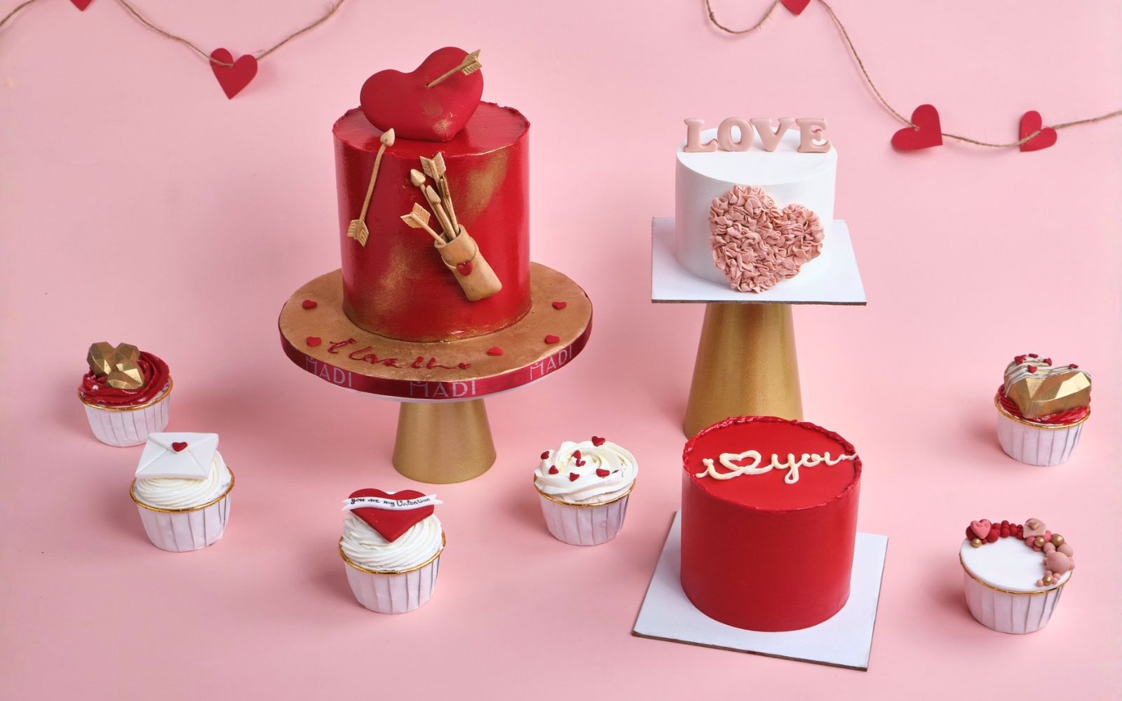 Thể hiện cảm xúc, bày tỏ lời yêu đến nửa kia bằng chiếc bánh kem valentine ngọt ngào và đầy ý nghĩa