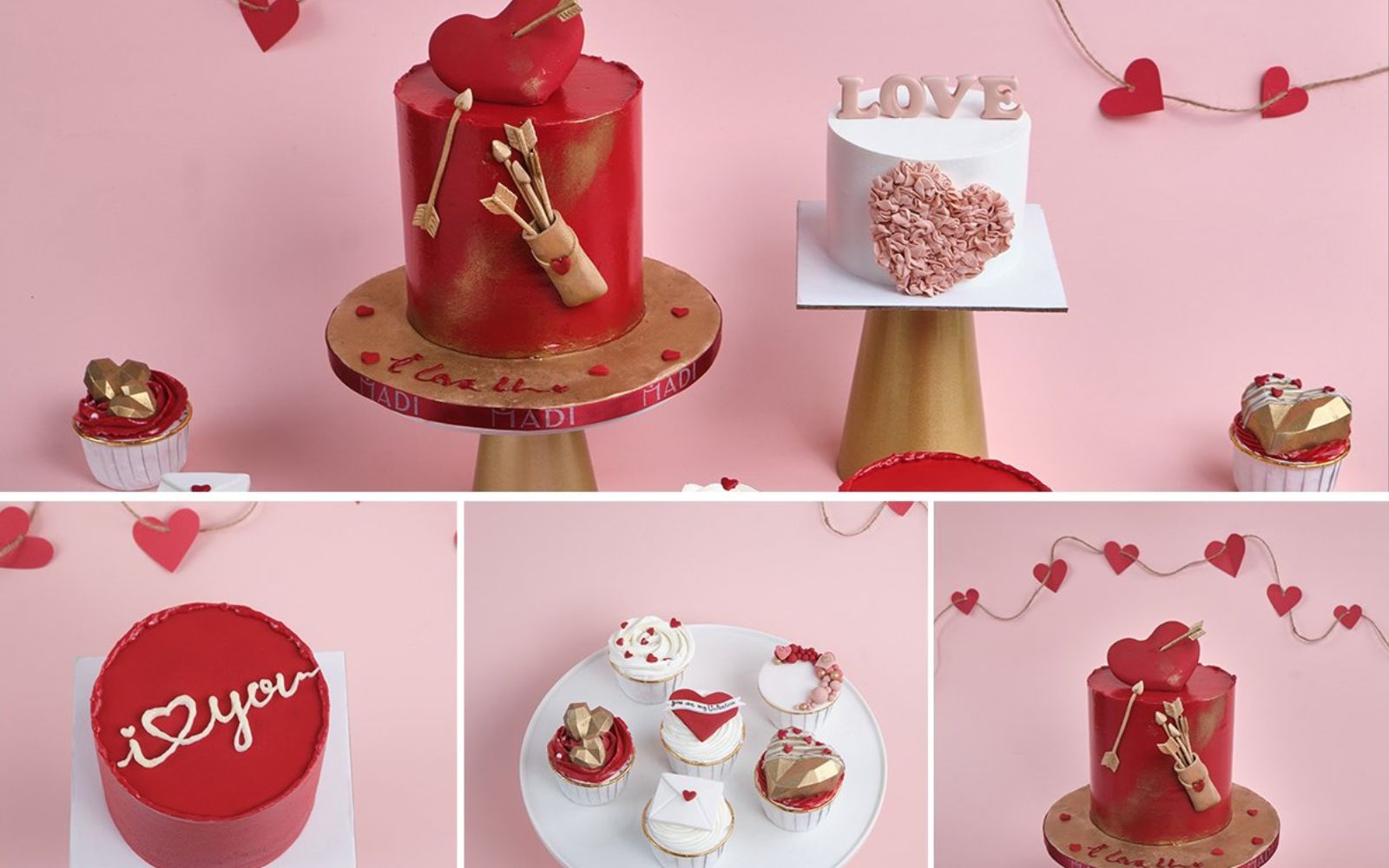 Mỗi chiếc bánh kem cho valentine theo yêu cầu là một concept riêng, được cá nhân hóa theo thông điệp và câu chuyện của người tặng