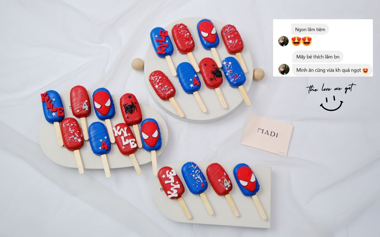 Những chiếc bánh Cake Pop nhỏ xinh được biến tấu như que kem, vừa đáng yêu vừa đầy sáng tạo