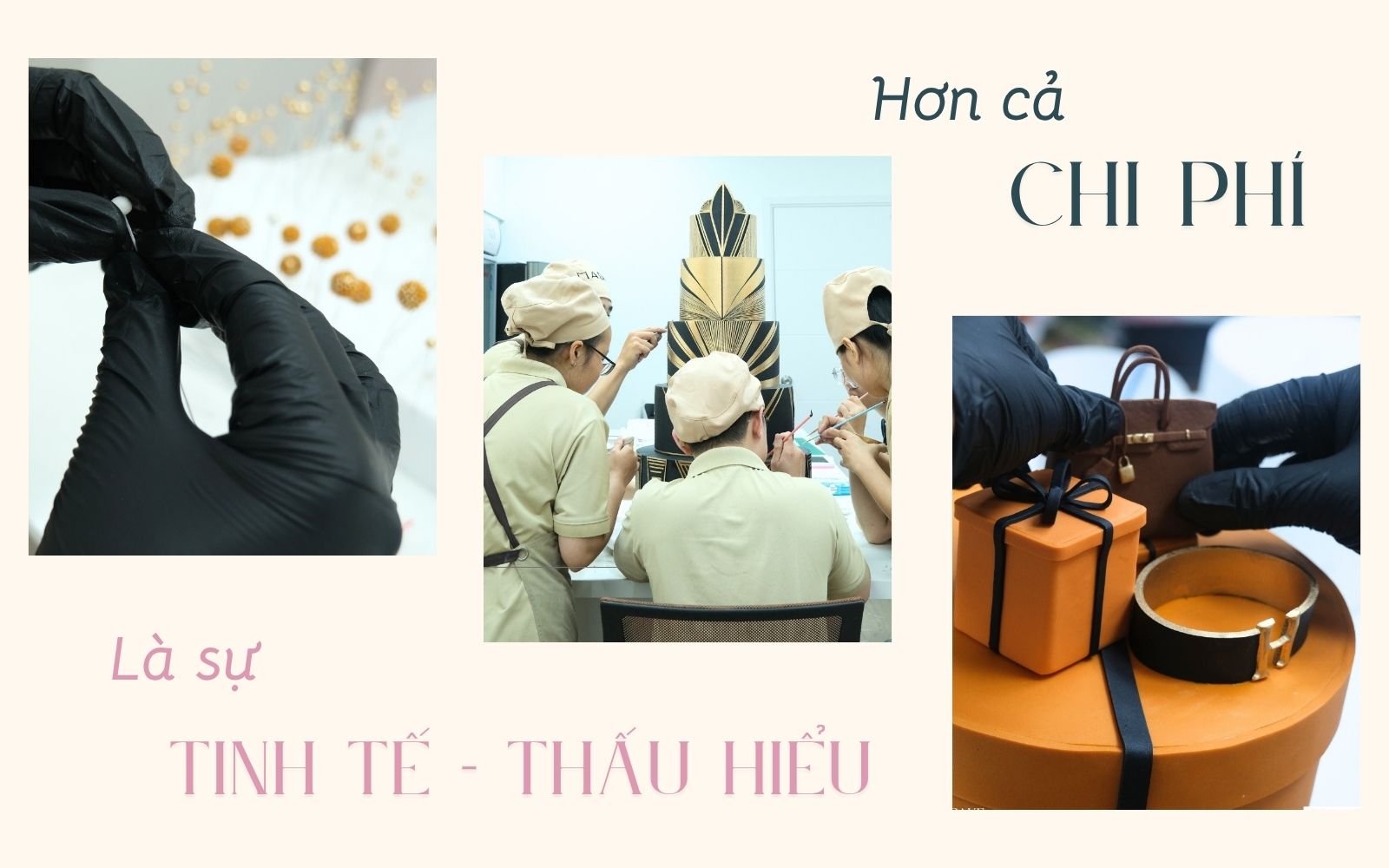 Mỗi chiếc bánh là sự đầu tư về cảm xúc, được các chef nhà MaDi đặt trọn tâm huyết khi thực hiện như một tiệm bánh kem theo yêu cầu chỉn chu