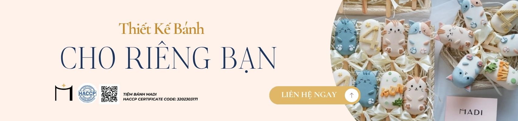 Đặt bánh cake pop thiết kế theo yêu cầu tại MaDi