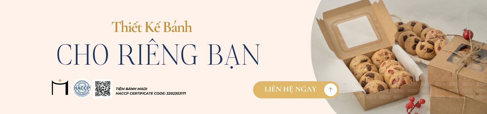 Một chiếc cookie nhỏ, một chút yêu thương gửi trao – đặt bánh Biscuit và Cookie cùng MaDi hôm nay