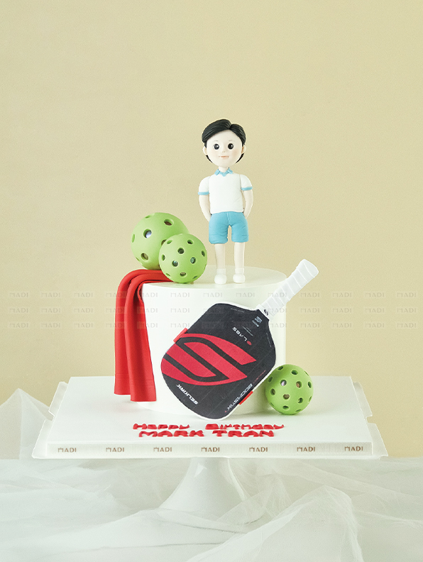 Bánh kem Thể thao - pickleball 01