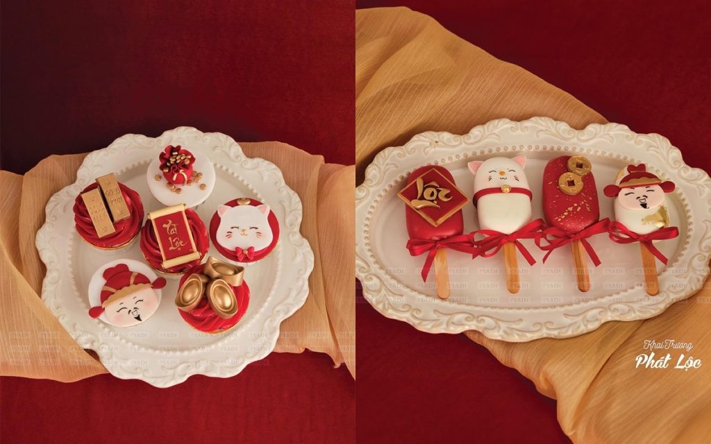 Cupcake và cakepop phát tài mời khách trong ngày khai trương tại MaDi