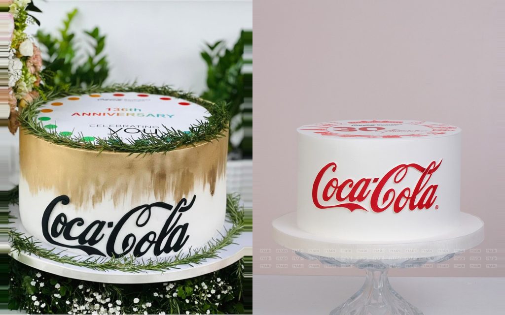 Hai mẫu bánh in logo, bước đầu chọn quà tặng đối tác nước ngoài