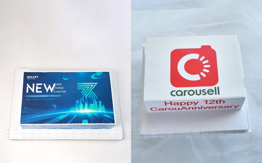 Hai mẫu bánh cột mốc, bước chuẩn bị cho kịch bản tiệc tất niên