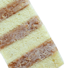 Bánh kem nhân Chiffon & Đậu Phộng Rang (Peanuts) – Tiệm Bánh MaDi